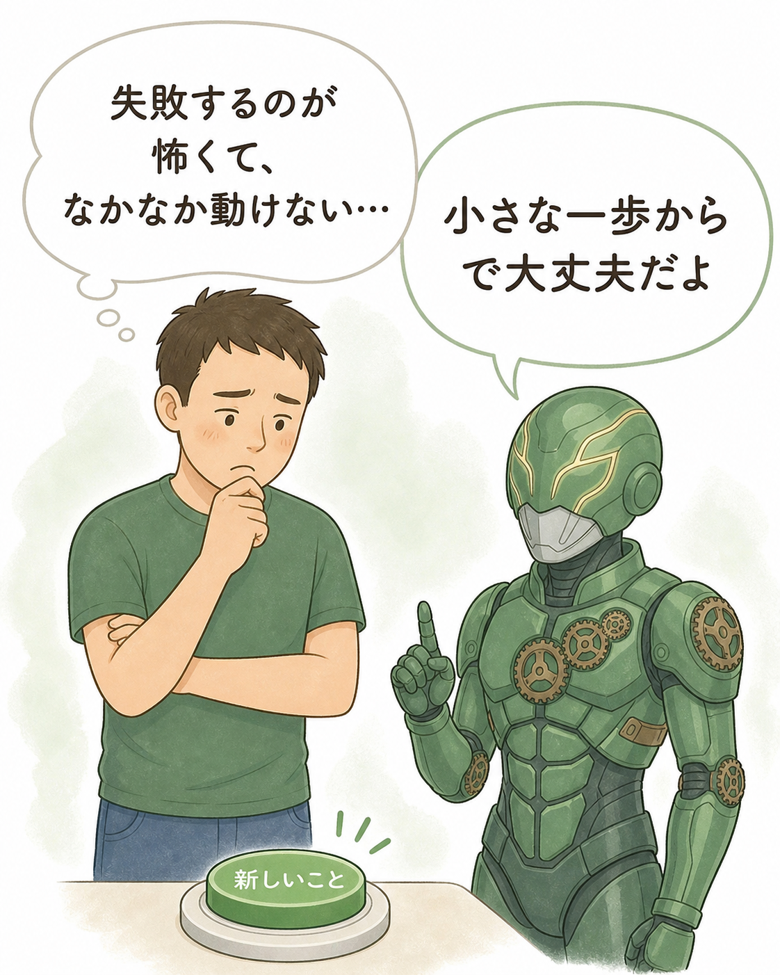 文字の説明だけではなく視覚的に提示することで、理解度を向上させる